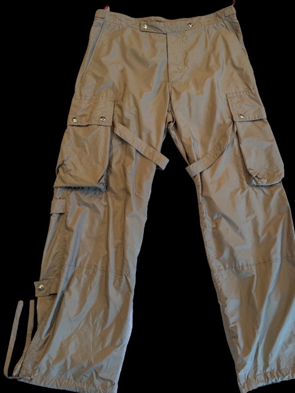 Mens Prada "Bondage" Cargo Pants